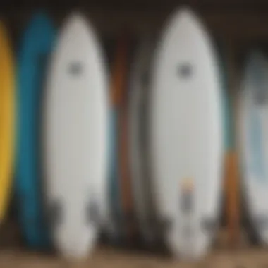 Comparison chart between traditional and battery-powered surfboards