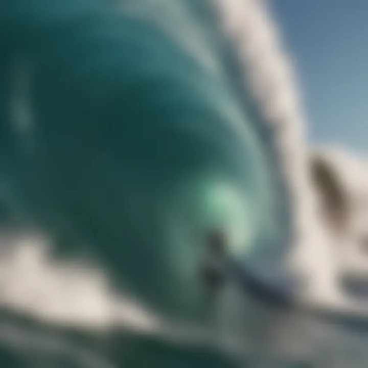 Jay Moriarity riding a colossal wave