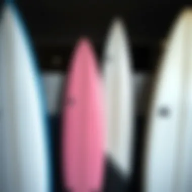 Foam vs. Traditional Surfboards: A Comparison Comparison of foam surfboards and traditional boards side by side