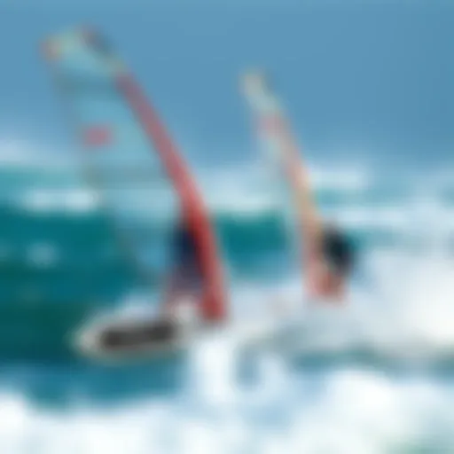Historical timeline of windsurfing evolution