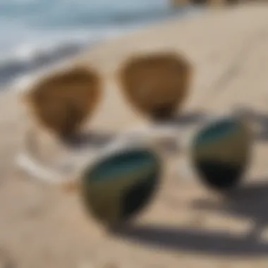 A side-by-side comparison of Costa Gannet and competing brand sunglasses