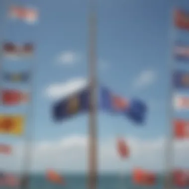Illustrated Guide to Marine Flag Meanings An illustrated guide showing the meanings of different marine flags