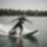 Comparison of wakeboard lengths and rider weights