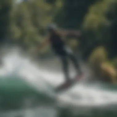 Exploring Wakeboarding Styles Rider demonstrating different wakeboarding styles