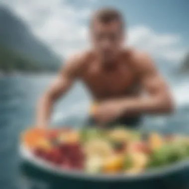 Nutrition for Optimal Lung Function in Watersport Enthusiasts A selection of nutritious foods beneficial for enhancing lung capacity and stamina