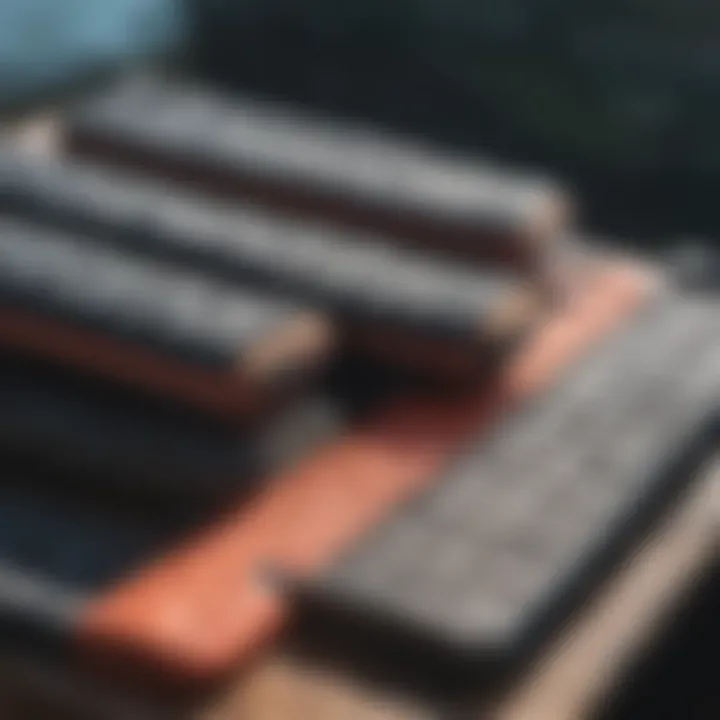 Various types of Dakine rack pads displayed side by side for comparison.