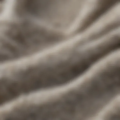 Detailed view of Billabong fleece texture