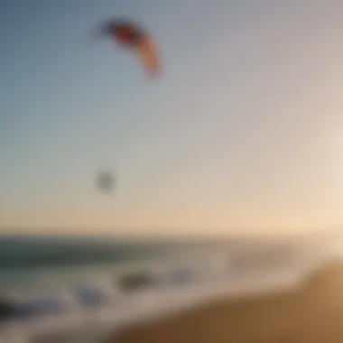 An advanced kite maneuver demonstrating impressive control and skill