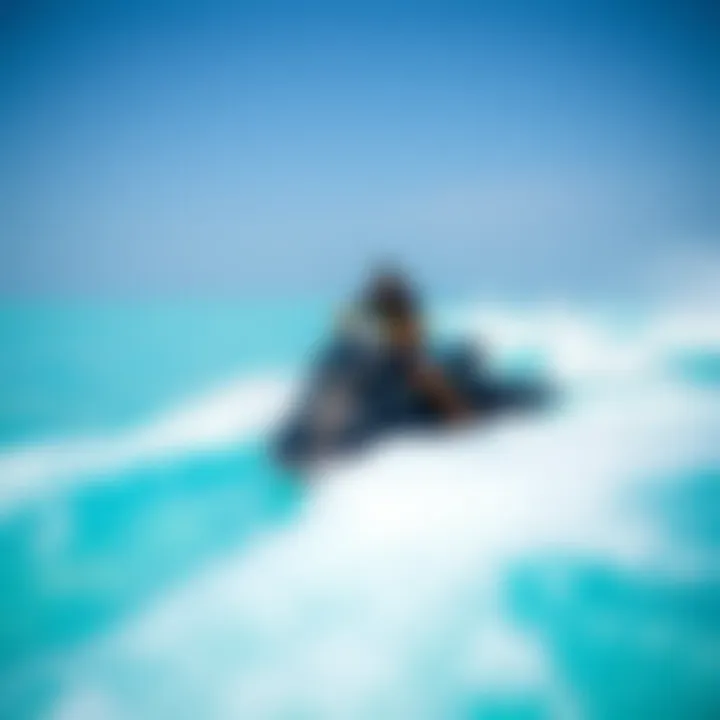 Thrilling jet ski adventure on crystal-clear waters