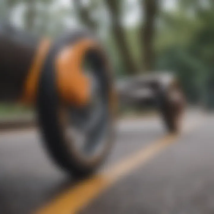 Composition of longboard wheels made from various materials