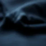 A close-up view of high-quality neoprene material used in wetsuits