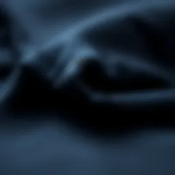 A close-up view of high-quality neoprene material used in wetsuits