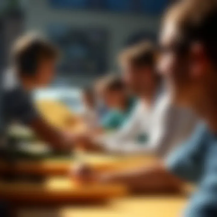 A group of players engaging in an online surfing competition