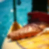 Close-up view of the Olukai Kapa Boot showcasing its intricate design