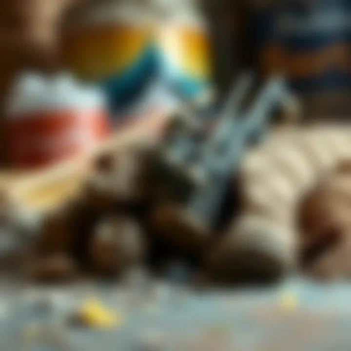 Materials used in the Wave Bandit surfboard construction