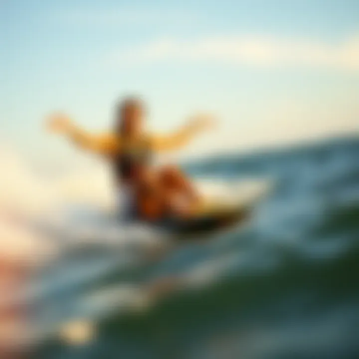 Happy user enjoying the thrill of hydrofoiling on the Waydoo