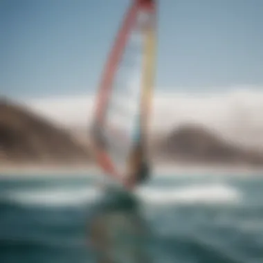 Thrilling windsurfing experience on Paracas waters