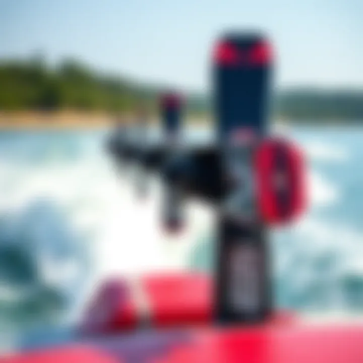Different types of wakeboard mounts showcasing versatility