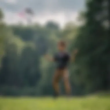 Demonstration of foil kite flying techniques in open air