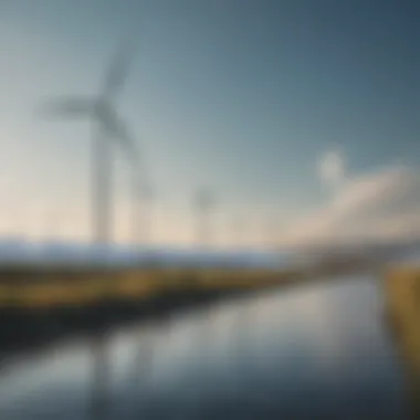 Renewable Energy Solutions Renewable energy sources such as wind turbines and solar panels.