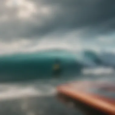 The Future of Surfboard Design Innovative surfboard technology displayed