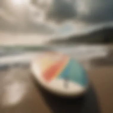 Surfboard Variety for Every Condition Different types of surfboards arranged on the beach