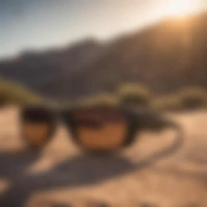 Sleek design of Oakley Matte Black Fuel Cell sunglasses against a vibrant background