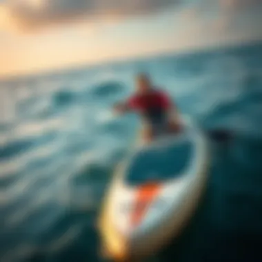 Showcasing various paddleboard materials and their characteristics for informed choices.