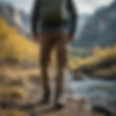 Patagonia Terrebonne jogger pants displayed against a backdrop of nature