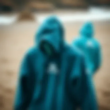 Creative Care Tips for Rip Curl Hoodies Care tips for maintaining Rip Curl hoodies displayed creatively