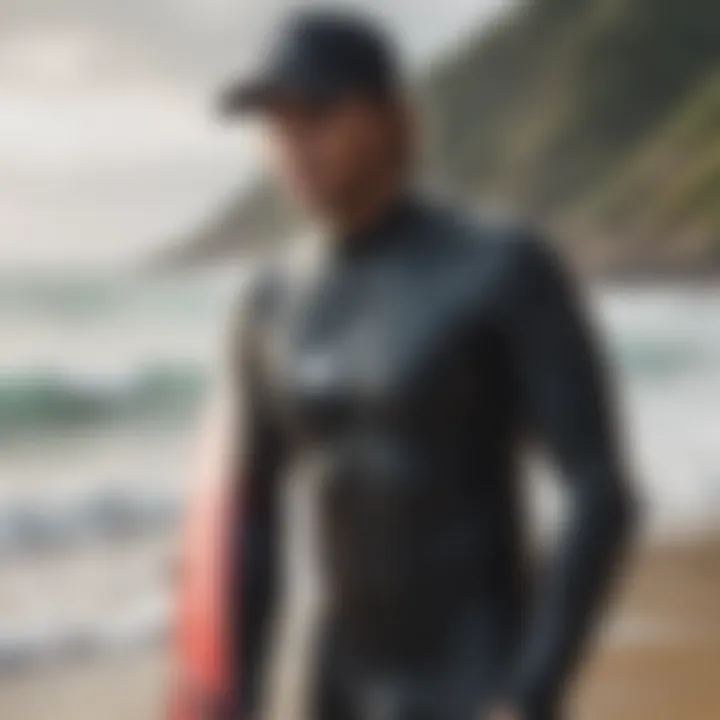 Rip Curl wetsuit in use during a surfing session