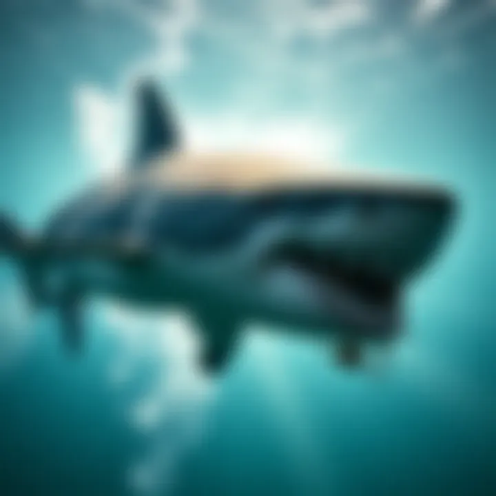 Illustration of the technology behind shark resistant wetsuits and their effectiveness