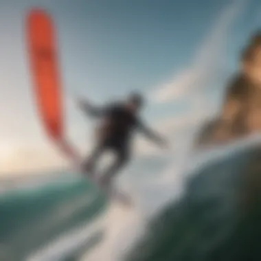 Essential Gear for Sky Surfing Enthusiasts Essential sky surfing gear neatly arranged for enthusiasts.