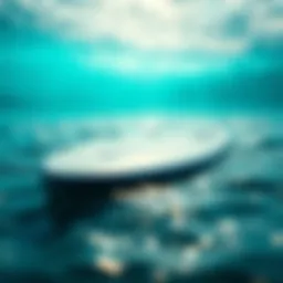 A sleek Takayama surfboard showcasing advanced design features