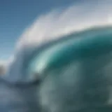 Jamie O'Brien riding a massive wave