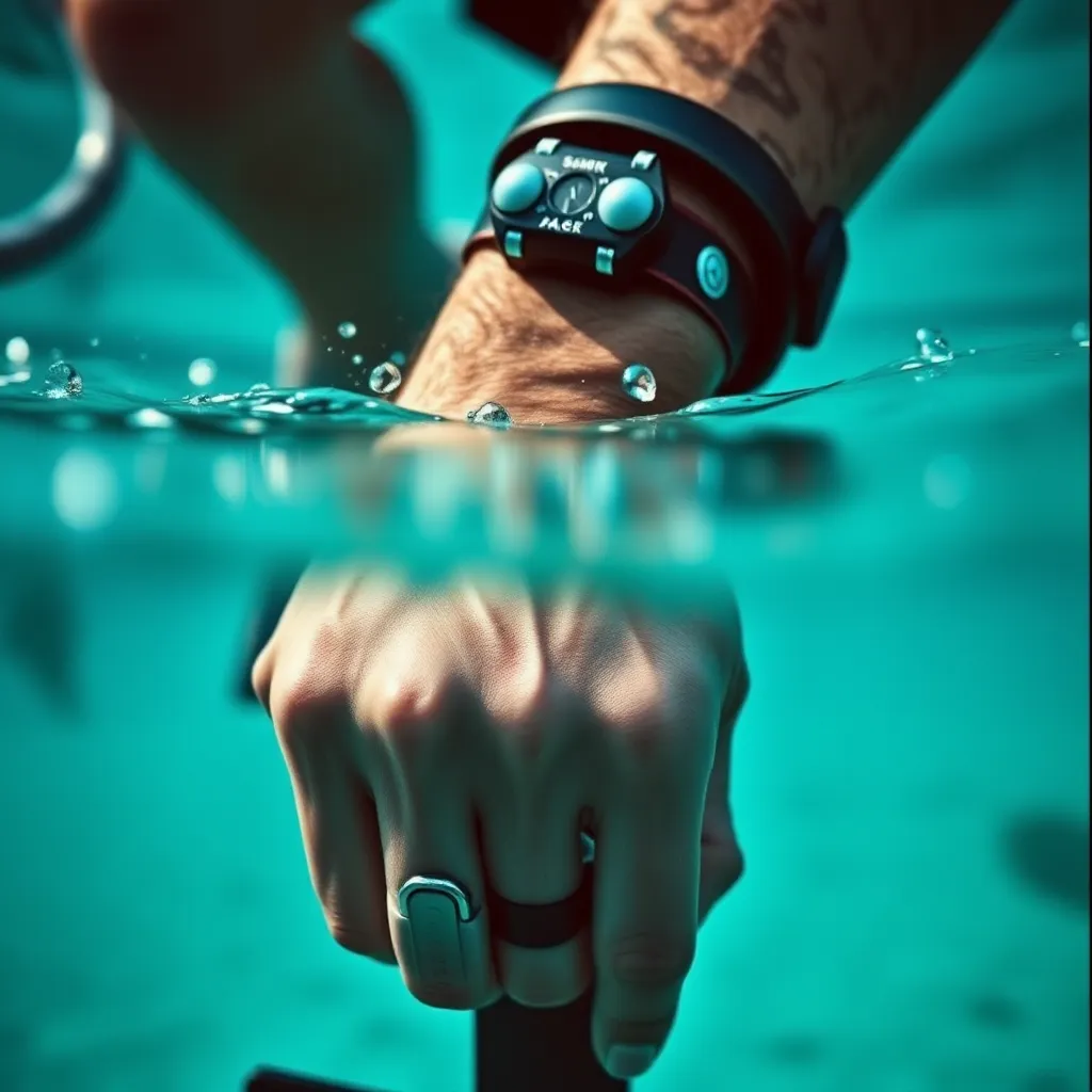 Bracelet Anti-requin PBX - Protection Magnétique, Sans Pile - Fabriqué En France - Noir